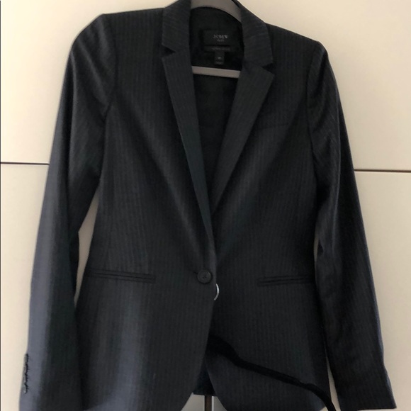 J. Crew Other Jcrew Nwot Campbell Charcoal Grey Pinstripe Suit